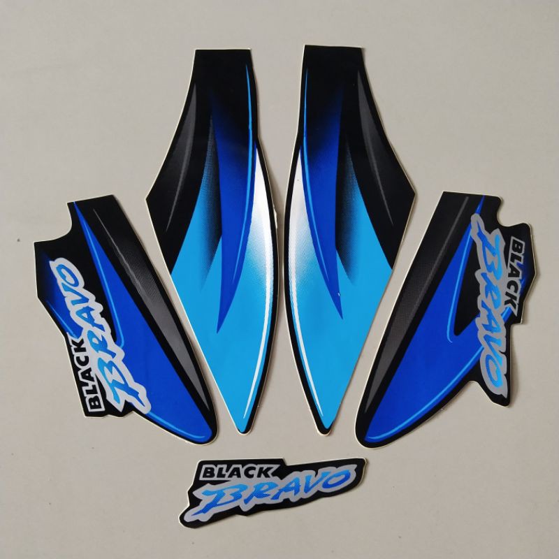 striping suzuki bravo 1998 black bravo jet cooled berkualitas termurah