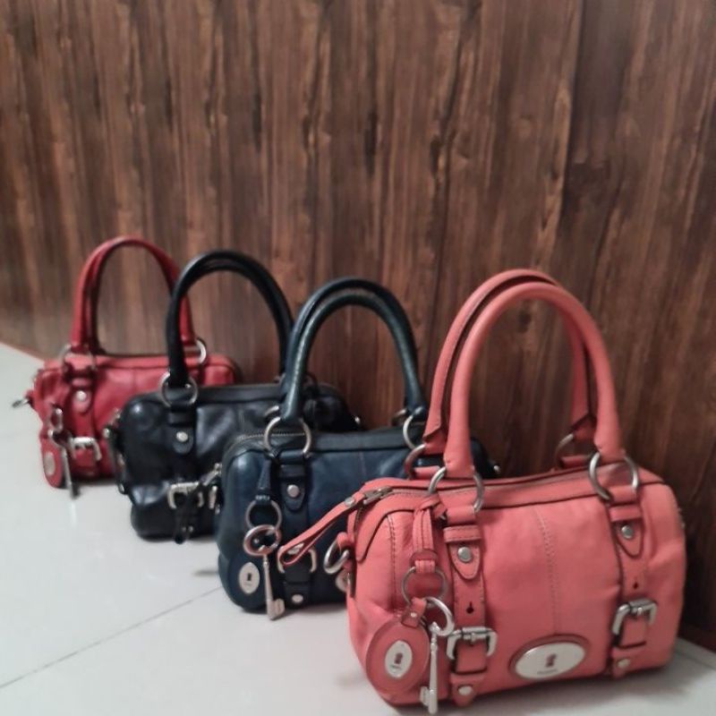 Fossil maddox S (black,navy & salmon) bundling