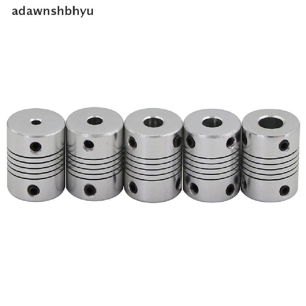 Adawnshbhyu 1Pc flexible shaft coupling rigid Untuk Konektor Kopler motor CNC