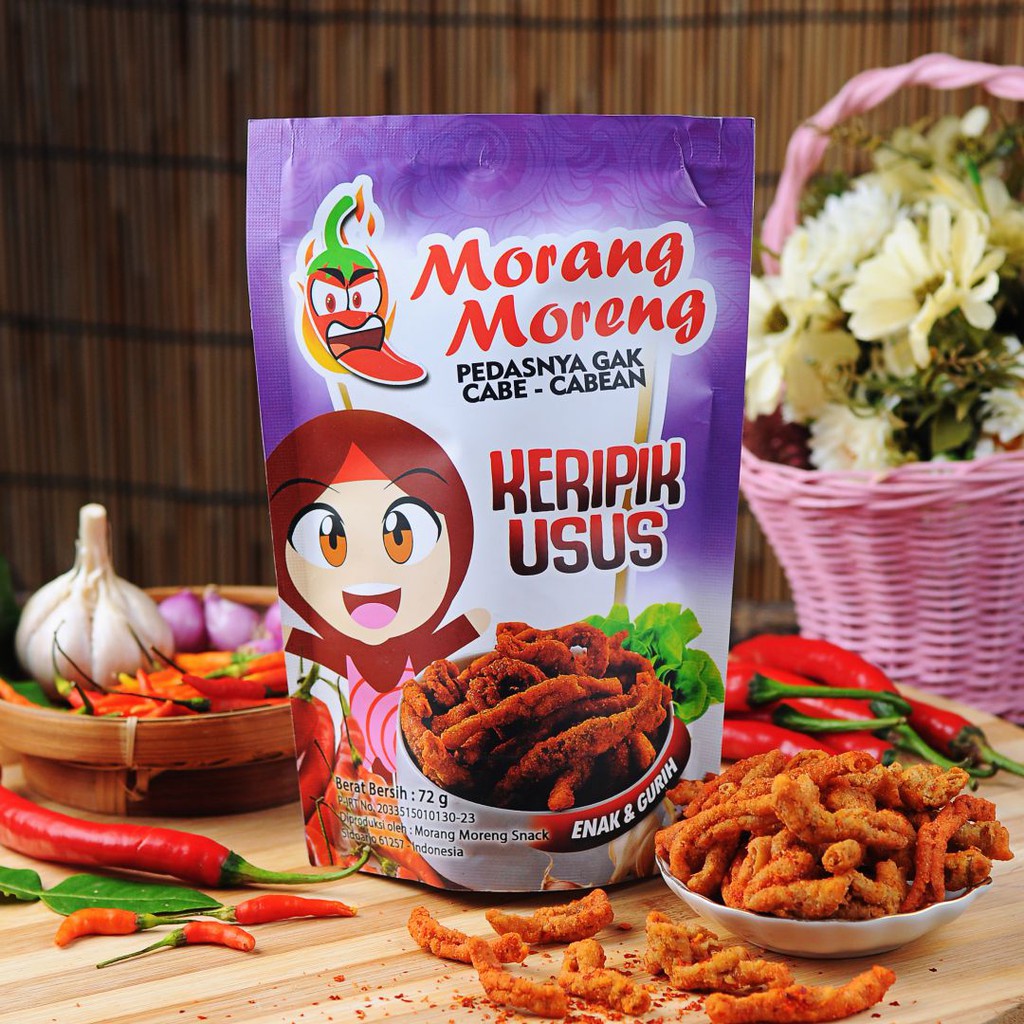 

Keripik Usus Pedas by Morang Moreng Snack (BISA COD)