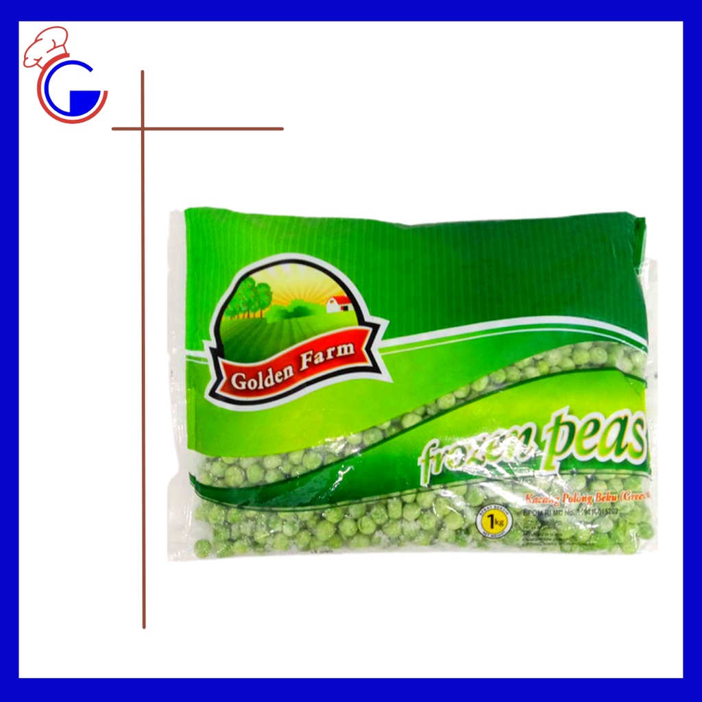 

Golden Farm Green Peas 1Kg