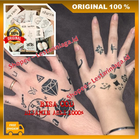 Tattporarry Henna Tato Kit Henna Mendesain Tato Dengan Aman dan Halal ORIGINAL