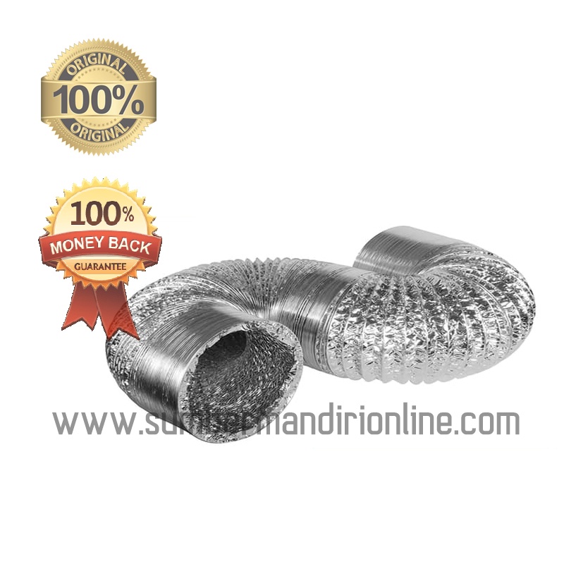 ALUMINIUM SELANG FLEXIBLE DUCT DUCTING 8 INCH