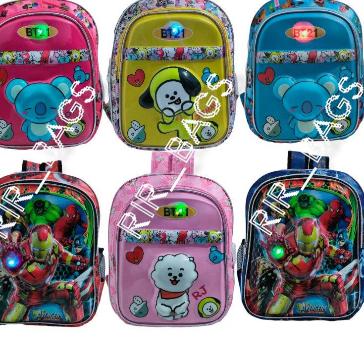 Tas bts tk/SD/Tas anak bts/tas sekolah anak bts/tas anak perempuan bts/tas anak murah/tas anak karak