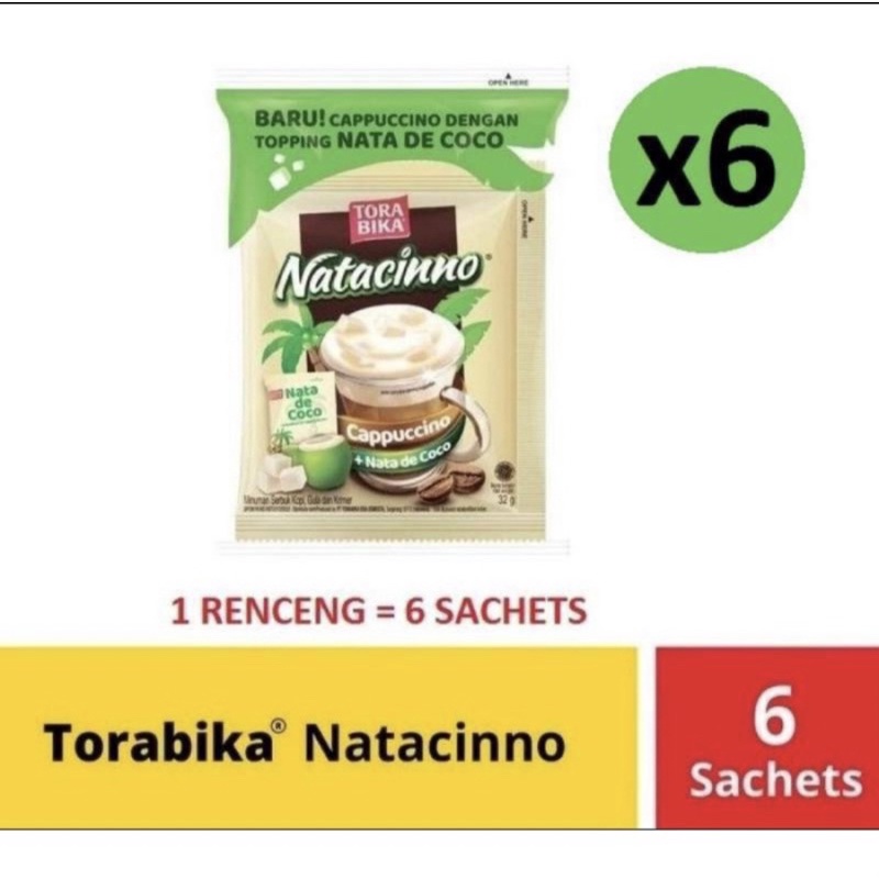 

Torabika Natacino sachet 1rcg isi 6pcs 32gr