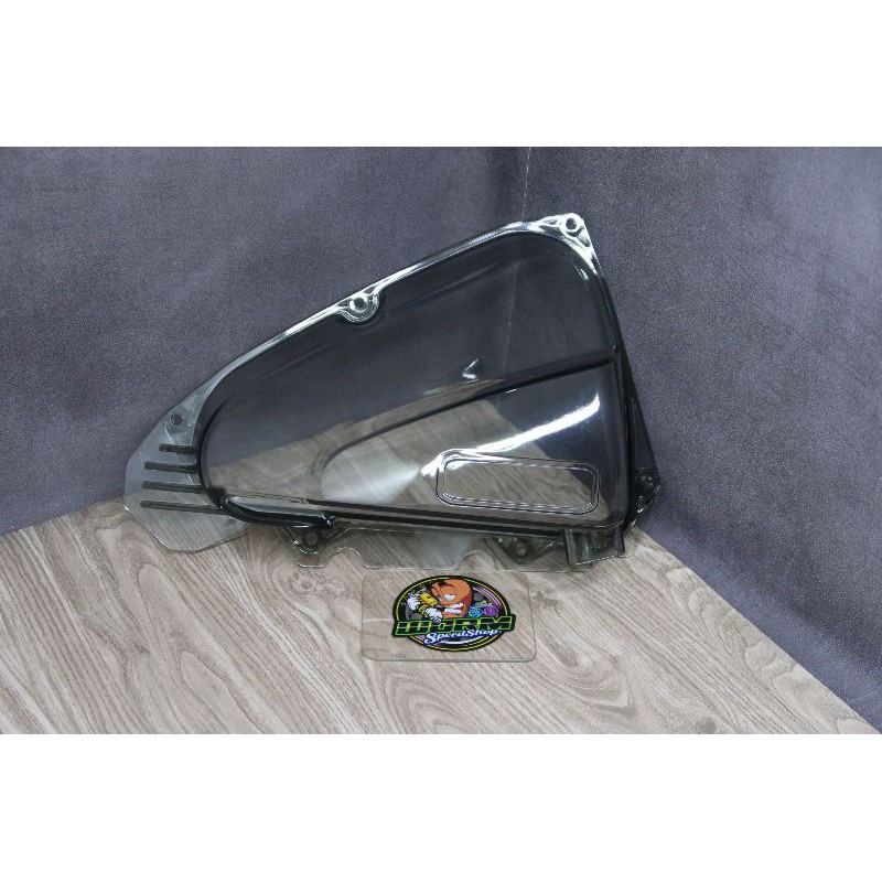 Tutup filter transparan beat esp / scoopy esp bahan tebal