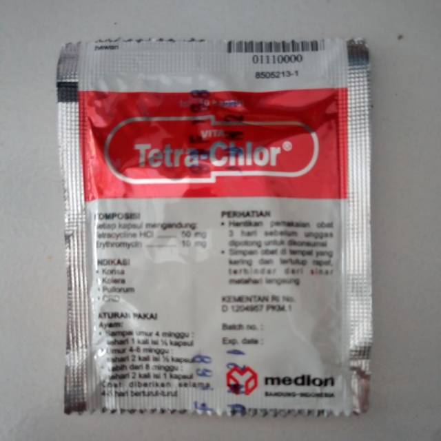 Vita tetra chlor obat ayam