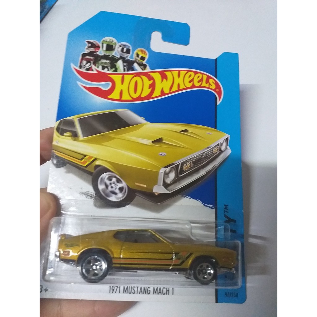 HOT WHEELS 1971 MUSTANG MACH 1 COKLAT
