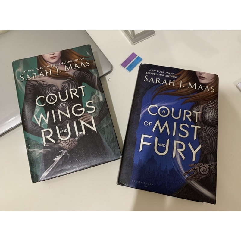 a court of wings and ruin & a court of mist and fury (HC) preloved