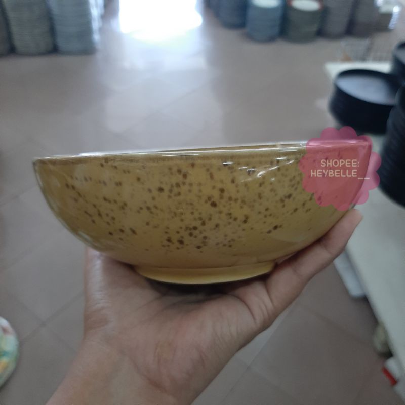 MANGKOK RUSTIC MUSTARD/MANGKOK LUCU/MANGKOK CAFE/MANGKOK UNIK