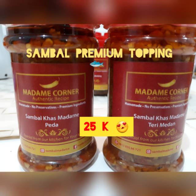 

SAMBAL TERI MEDAN BOTOL HOMEMADE