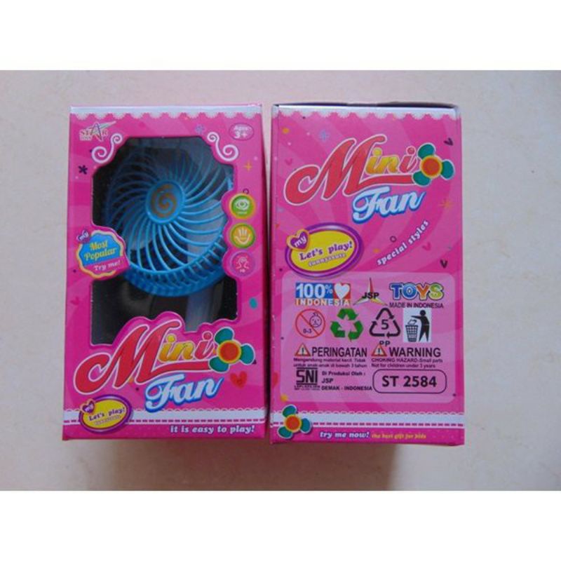 Mainan Anak Kipas Mini / Kipas Angin Anak - Mini Fan
