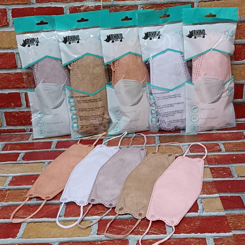 Masker Kf94 isi 50pcs 4ply High Quality Bahan Nyaman dan Lembut Semarang-KF94 ISI 20 MIX CEWE