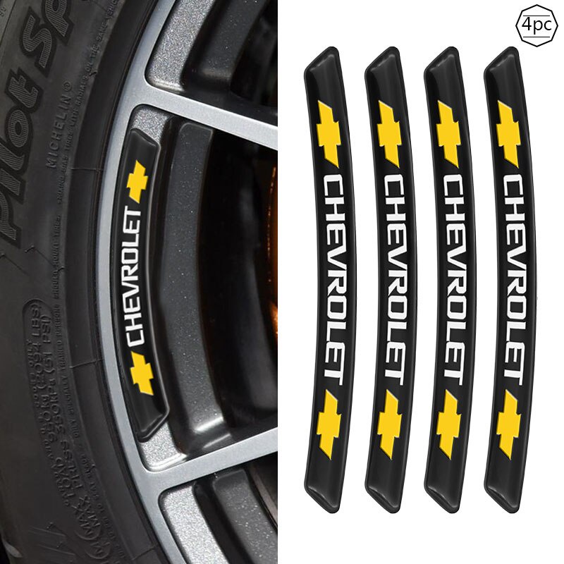 4 Pcs sticker Dekorasi Velg Mobil Balap