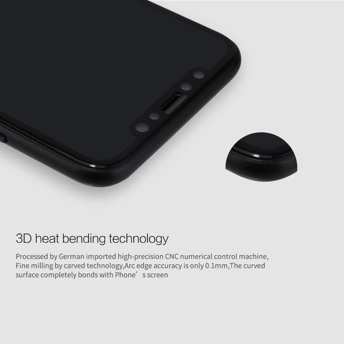 Iphone X Tempered Glass NILLKIN 3D CP + MAX