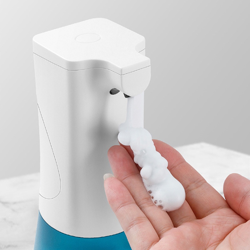 Dispenser Sabun Desinfektan Otomatis 350ml Dengan Sensor Inframerah Dan USB Charging Untuk Dapur