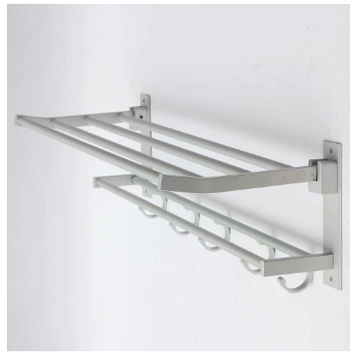 Rak Dinding Kamar Mandi Rak Dinding Aluminium Towel Hanger