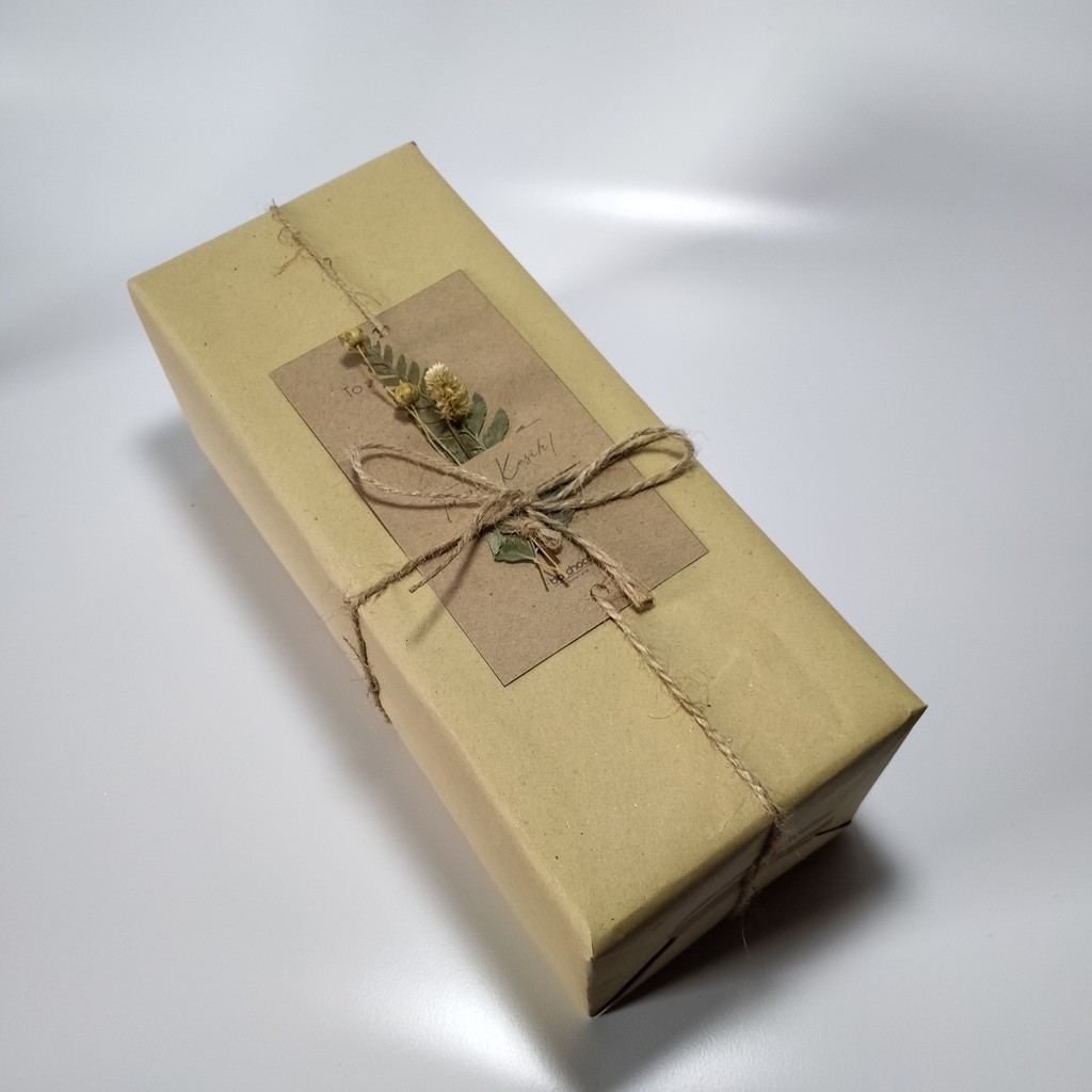 

Paket DIY Hampers Lebaran + card bunga kering