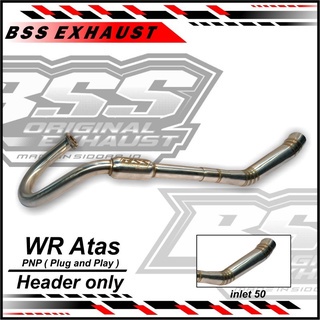 Knalpot BSS KLX CRF WR155 Inlet 50 Pipe Only Original BSS