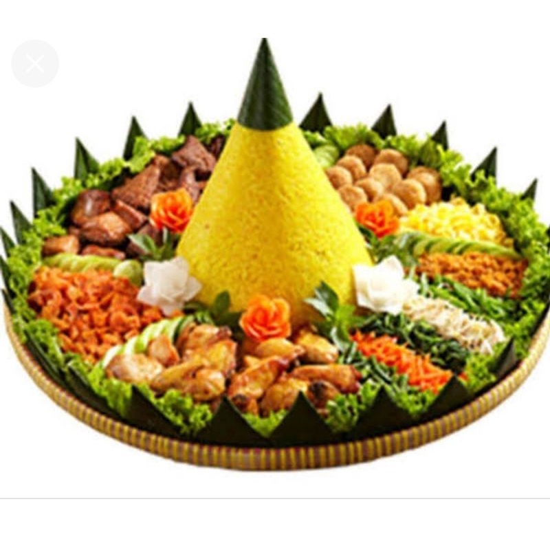 

NASI TUMPENG/nasi kuning //10 orang