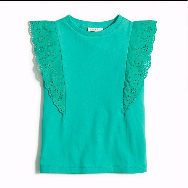 Atasan Kaos Anak Perempuan Girl Jcrew Crewcuts
