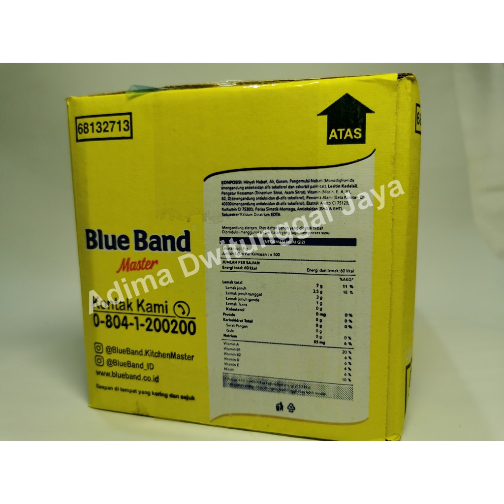 Margarin Blue Band 4.5 kg / Mentega