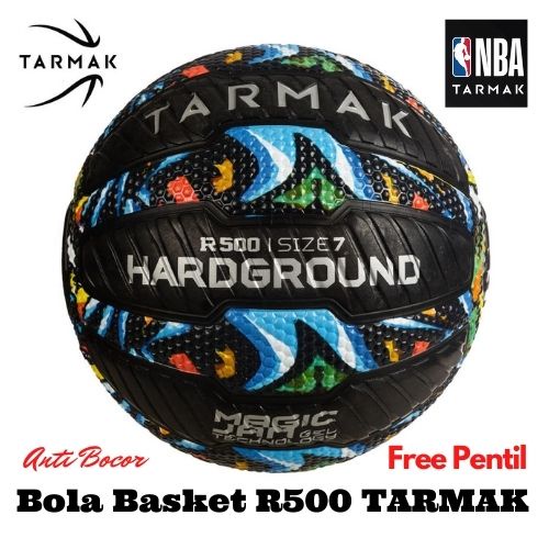 Bola Basket TARMAK R500 SIZE 7 FIBA OFFICIAL Bola Basket rubber Karet Outdoor HARDGROUND Anti Bocor