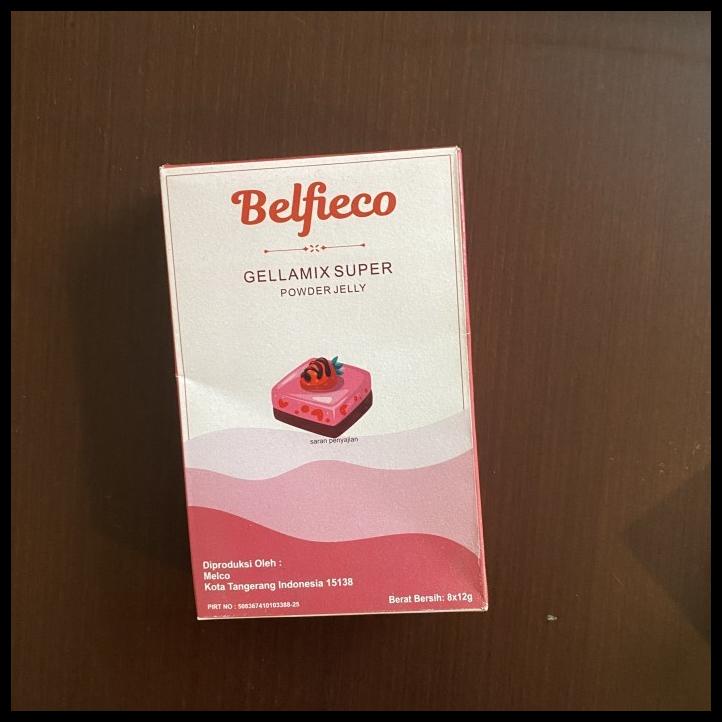 

TERBARUU!! Belfieco Gelamix Super Jelly Powder 8 X 12 Gram TERLARIS