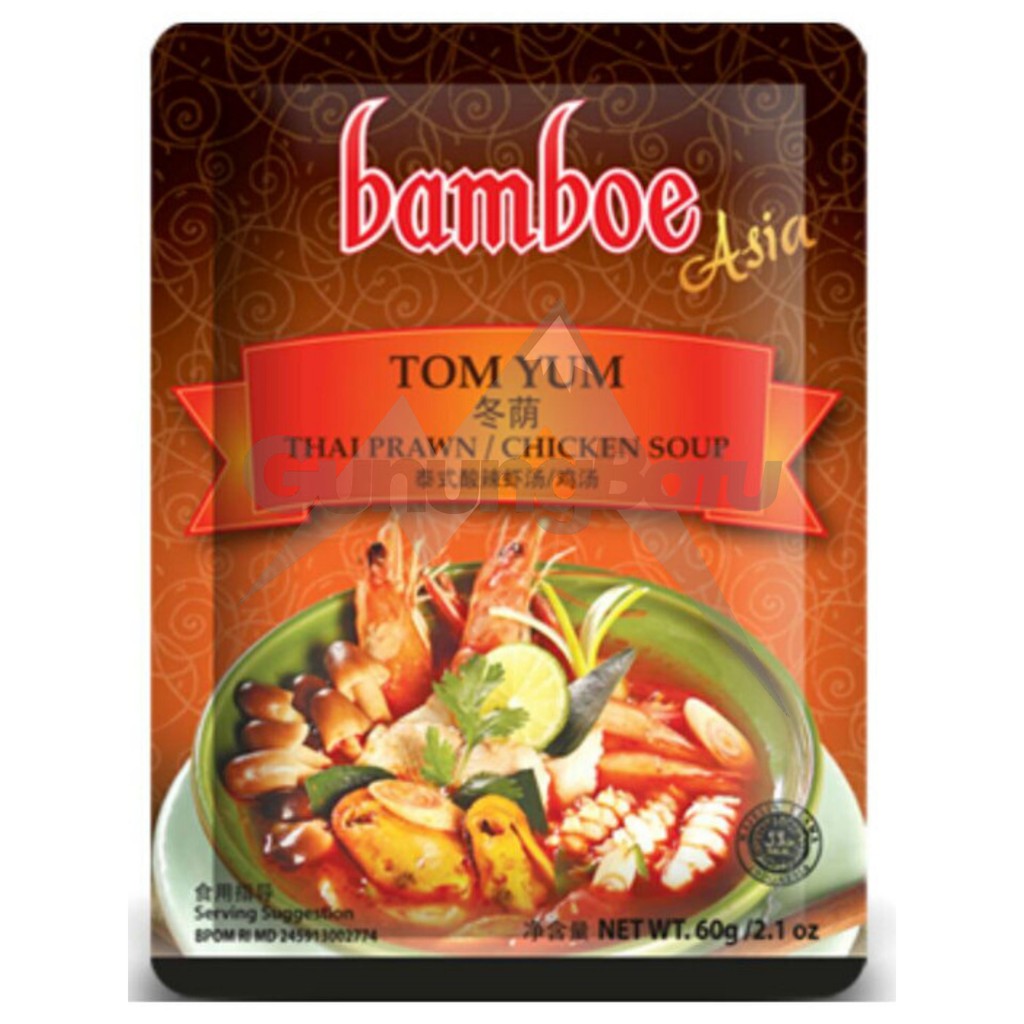 

BAMBOE BUMBU TOM YUM 60 GRAM