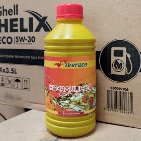 OLI HIDROLIK / HYDRAULIC UNIRACE HYDRAULIC OIL ISO VG 68 1 LITER