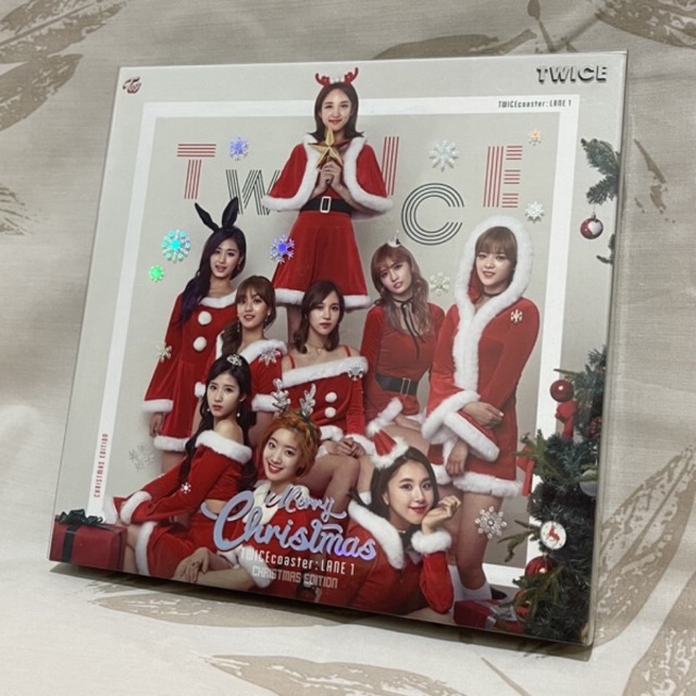 TWICE : TWICECOASTER Lane 1 Christmas Edition (preloved)