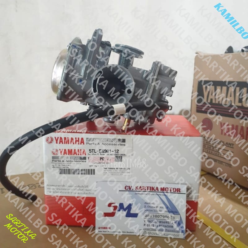 (100% Ori ) karburator Mio lama 5TL-E4901-12 Bagus