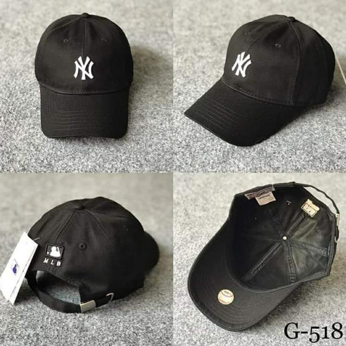 Topi Baseball Caps NY MLB Yankees Import - Putih
