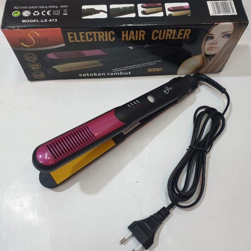 Alat Catokan Rambut Suhu Temperatur Panas Bestyle Ls473 Original  220c
