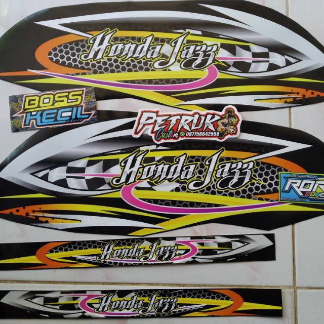 Striping Honda GL Pro Gl Max Custom Nama