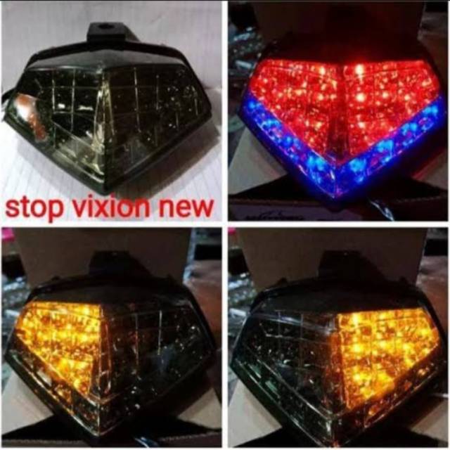 Lampu Stop Belakang Vixion New LED plus Sen LED running