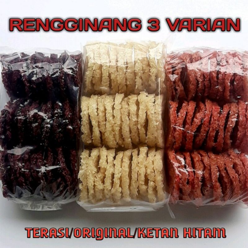 

Rengginangg 3 varian rasa gurih/Rangginang