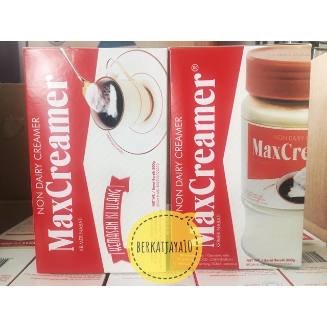 Max Creamer Non Dairy Creamer Krimer Nabati 500gr