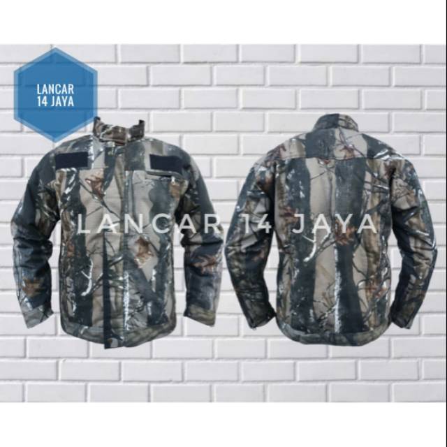 jaket loreng body pes CAMO PERBAKIN REALTREE/jaket army abg tactical airsoft outdoor