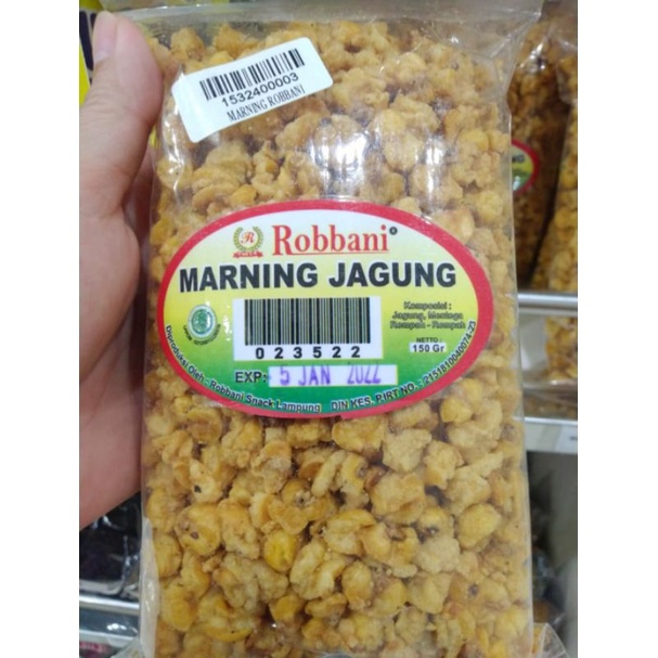 

marning jagung/aneka sari rasa/oleh oleh khas lampung/camilan