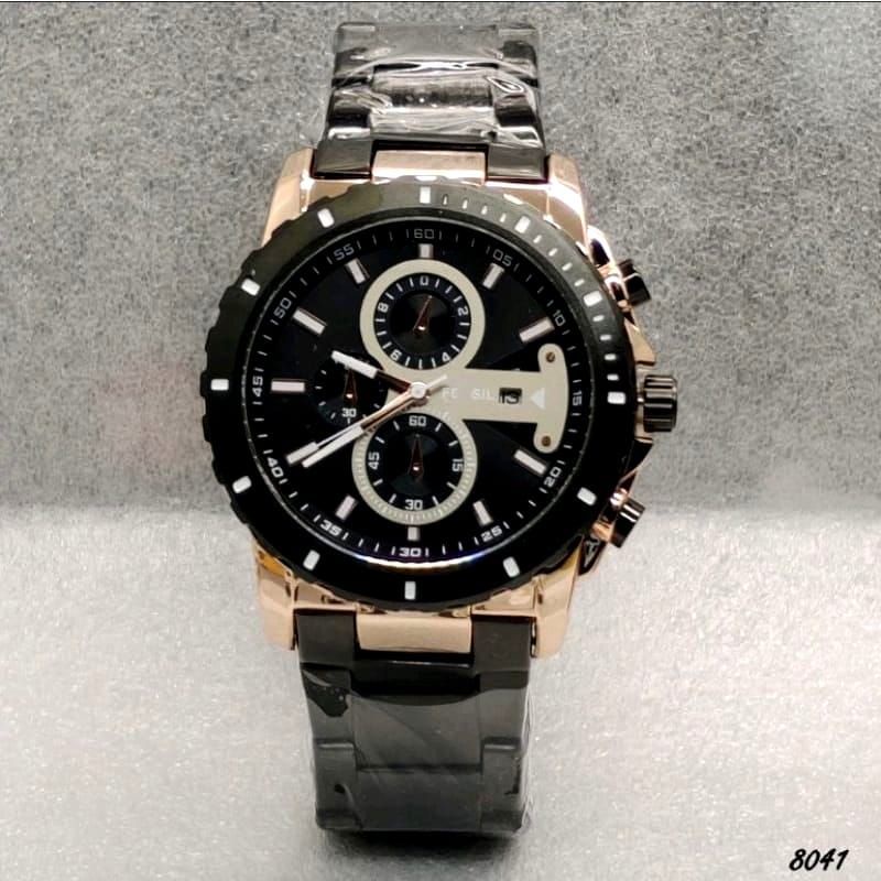 Cod - Jam Tangan Pria Crono off Tali Rantai Stainlees Steel Water Resistant // Jam Tangan Fashion Pria Mewah Dan Elegan / Jam Tangan Cowok Tahan air / Jam Tangan Pria Realpic Free Box Dan Batrai cadangan / Jam Tangan Pria Terlaris