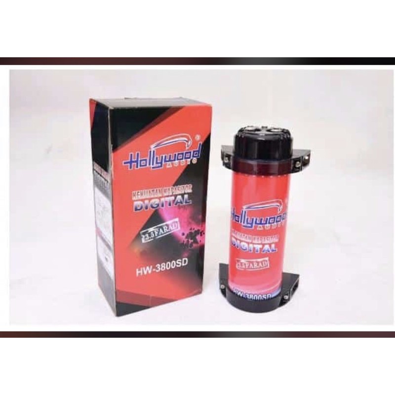 Kapasitor 3 farad merk hollywood hw3800SD