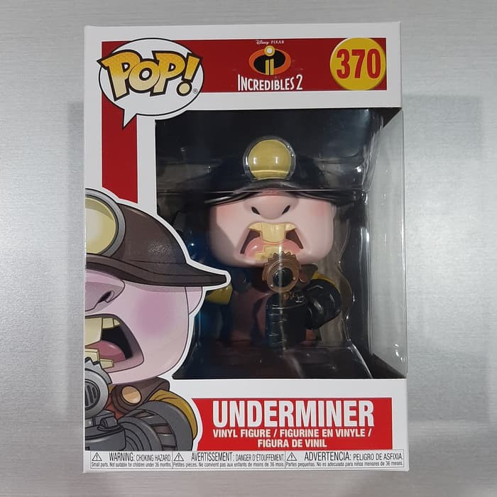 Funko Pop Incredibles 2 : Underminer #370