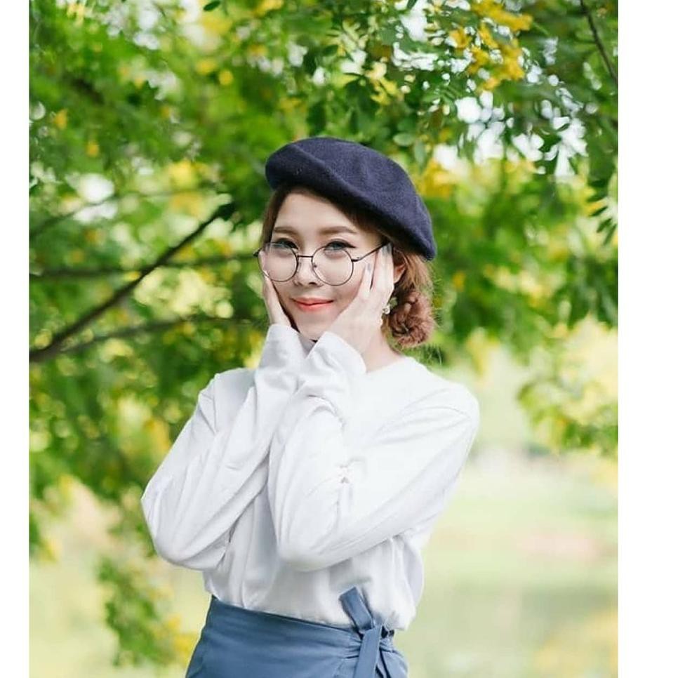 BiG PROMO Lengan  Panjang  LOSS UNISEX PUTIH Polos Kaos  