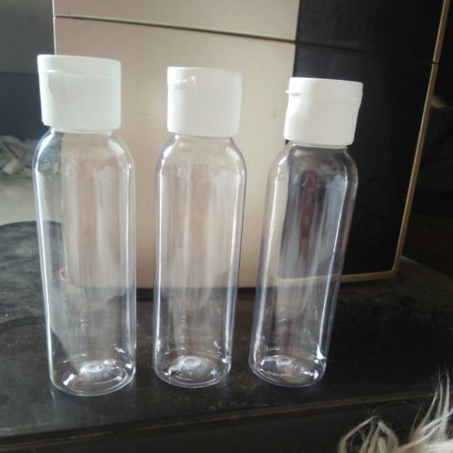 READY!! BOTOL PLASTIK TRANSPARAN HAND SANITIZER 100 ML/60 ML/30 ML/20 ML SPRAY FLIPTOP PUMP PRESSTOP