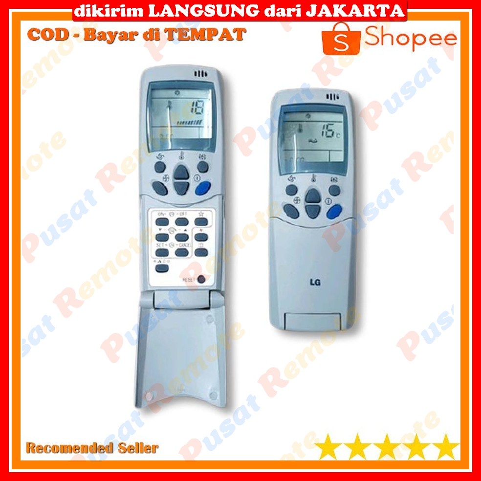 Remot Remote AC LG Flip 6711A20010A/ 6711A20010J Grade Original Pabrik Berkualitas Termurah Bisa COD