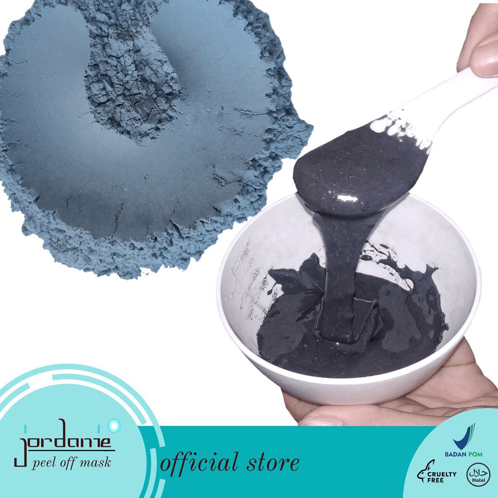 BPOM - Jordanie Peel Off Mask Powder Charcoal 20gr