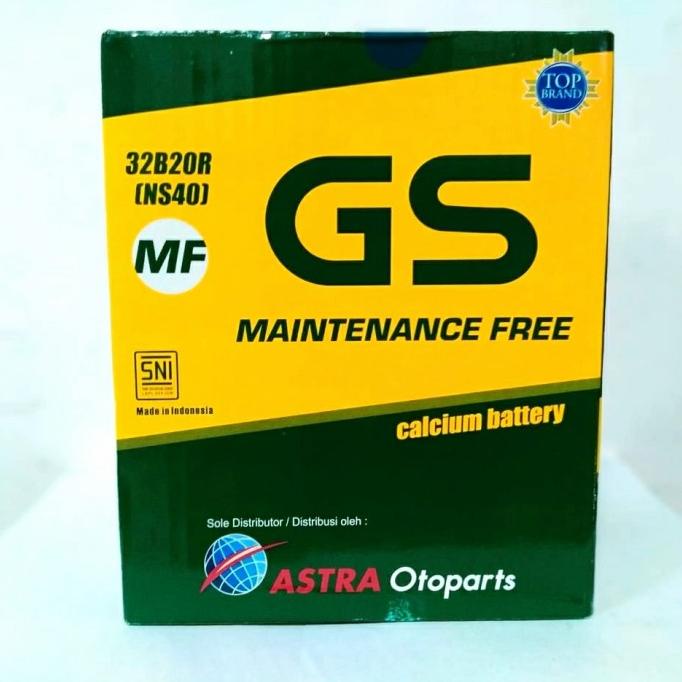 Aki mobil Daihatsu Grand Max GS astra MF NS40 aki kering langgengb4