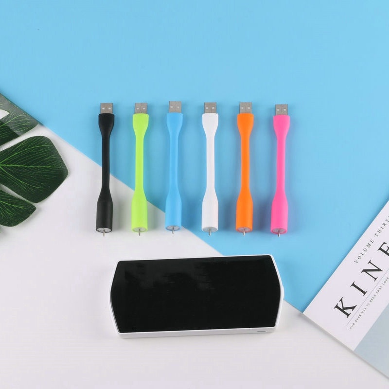 Kipas Angin Mini Portable Flexible Tenaga USB Untuk Power Bank / Notebook / Komputer