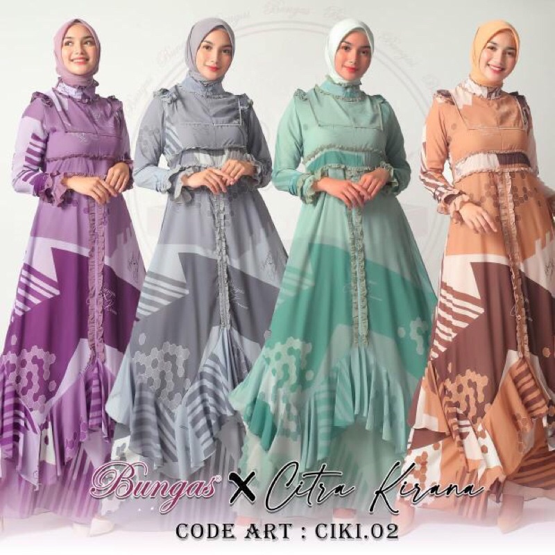 Bungas x Ciki 02 Dress Original By Bungas